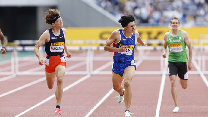 【セイコーGGP】PLAYBack2023 男子400mハードル 児玉悠作(ノジマT&FC)