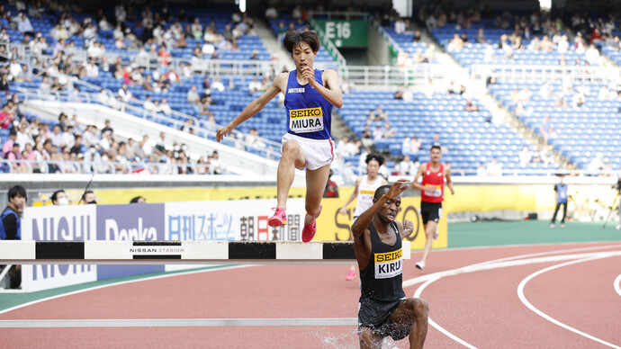 【セイコーGGP】PLAYBack2023 男子3000m障害物 三浦龍司(順天堂大学)