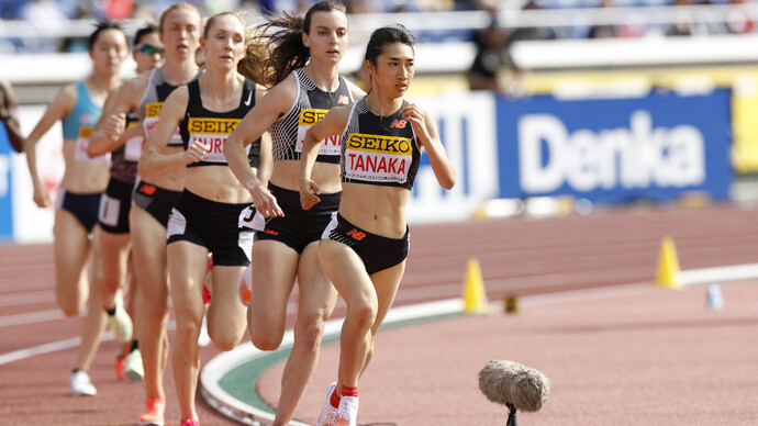 【セイコーGGP】PLAYBack2023 女子1500m 田中希実(New Balance)