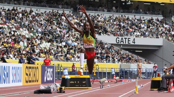 【セイコーGGP】女子三段跳:パーソナルベスト・シーズンベストを出したサリー・サール(セネガル)が優勝!