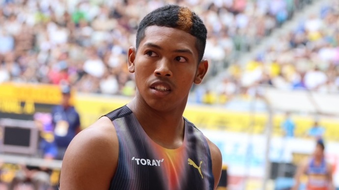【セイコーGGP】男子100m予選2組:サニブラウンアブデルハキーム(東レ)が10秒07