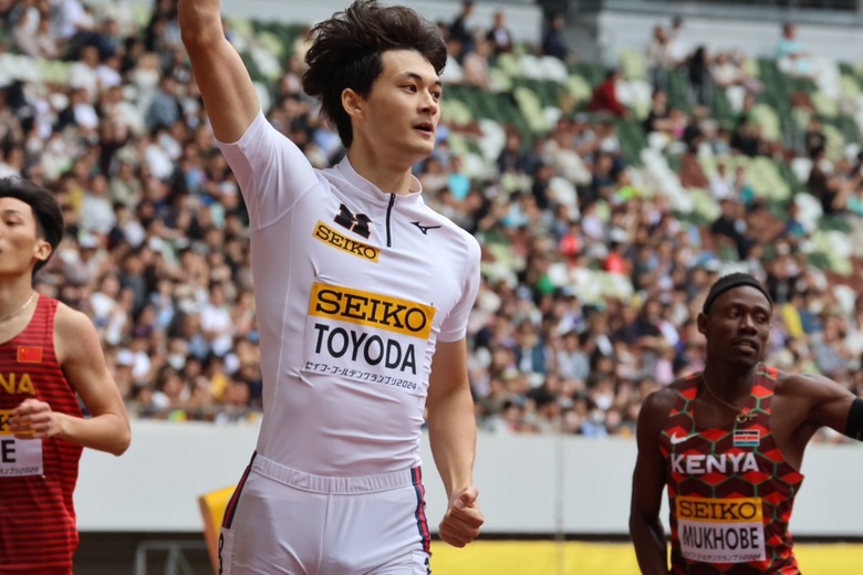 【セイコーGGP】男子400mH:パーソナルベスト&シーズンベスト!豊田兼(慶応義塾大)が優勝