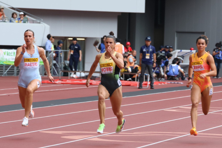 【セイコーGGP】女子100m：ゾイ・ホッブス（ニュージーランド）が11秒17で優勝