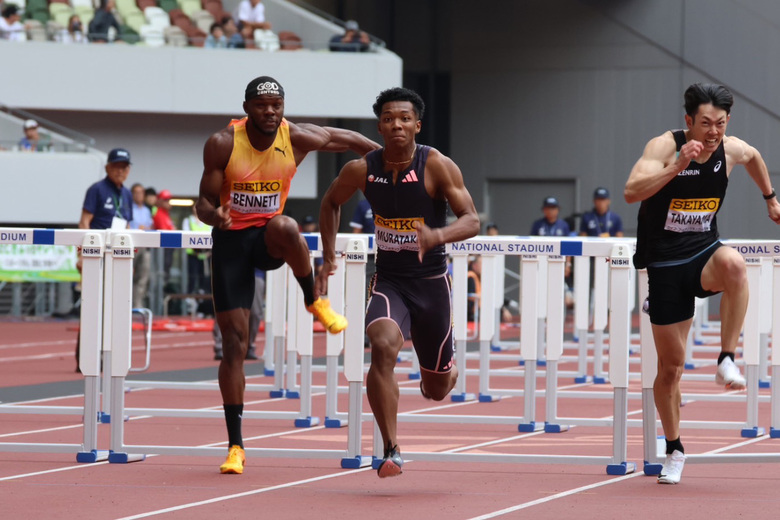 【セイコーGGP】男子110mH：村竹ラシッド（JAL）が13秒22で優勝