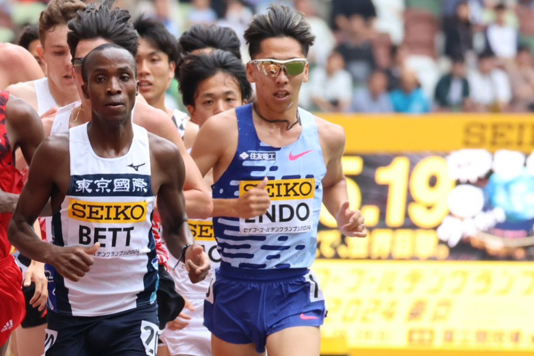 【セイコーGGP】男子5000m:遠藤日向(住友電工)がシーズンベストを更新して日本人トップの4着