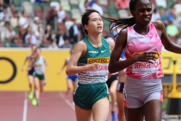 【セイコーGGP】女子5000m:樺沢和佳奈(三井住友海上)が日本人トップの5着フィニッシュ