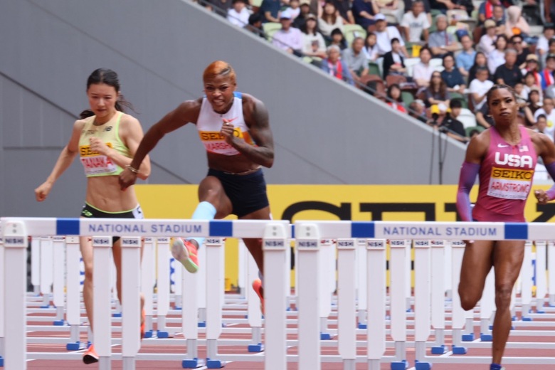 【セイコーGGP】女子 100mハードル：トニー マーシャル（アメリカ）が大会記録を更新して優勝