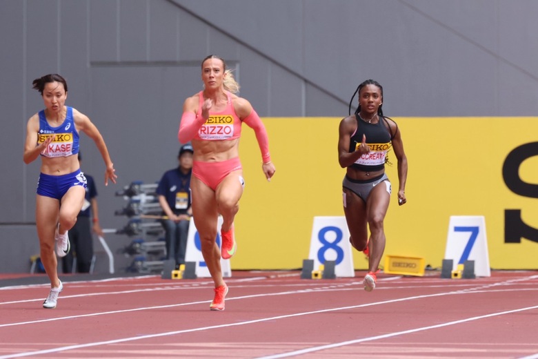 【セイコーGGP】女子 100m：ブリーリゾ（オーストラリア）が11:38で優勝